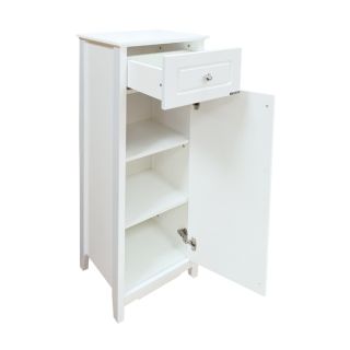 Comforty Зеркало-шкаф "Сочи-100" белый глянец